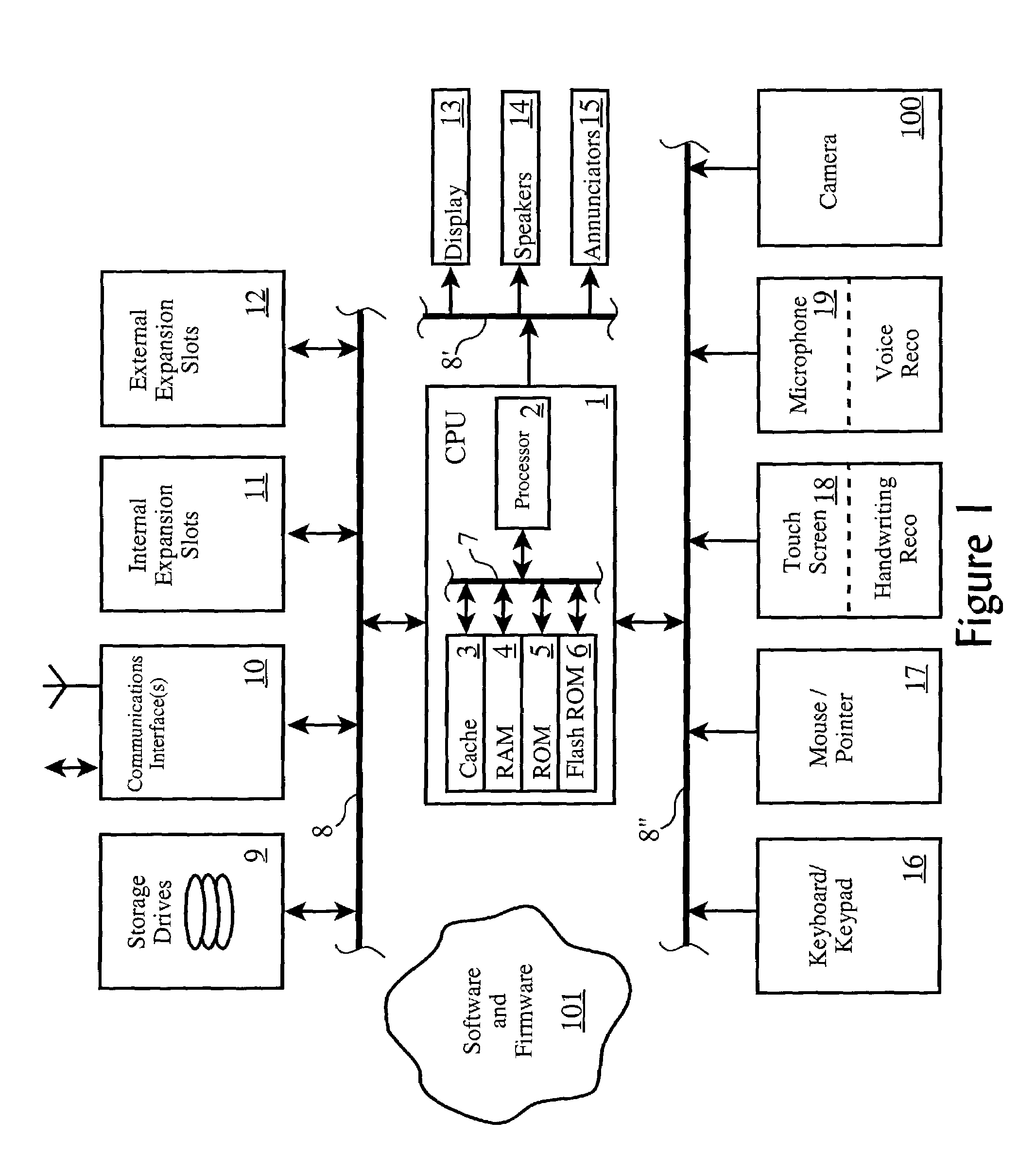 Rendering system and method for images having differing foveal area and peripheral view area resolutions