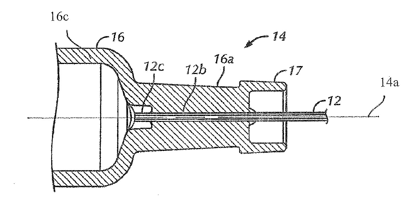 Syringe with Co-Molded Hub and Cannula