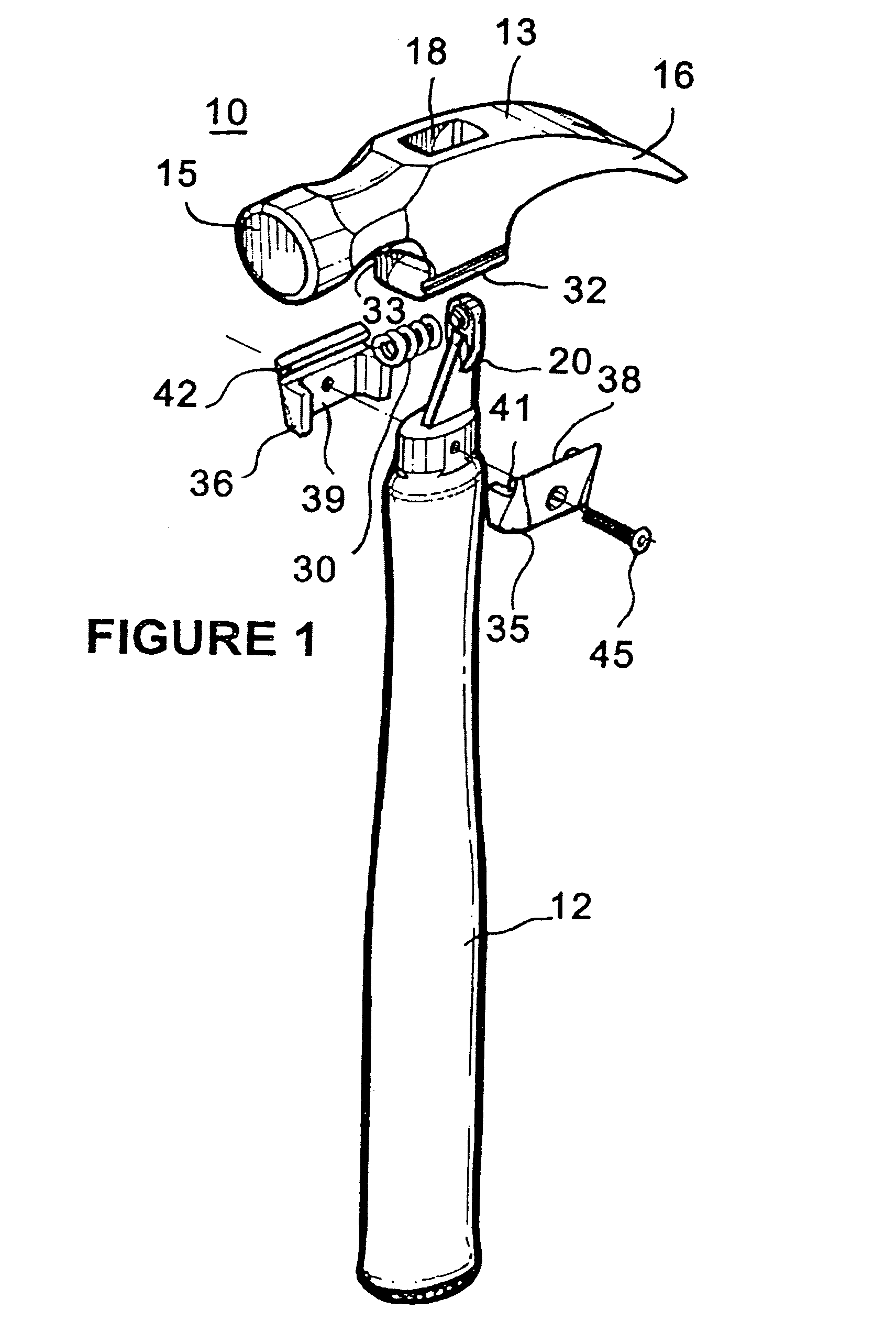 Recoiling striking device