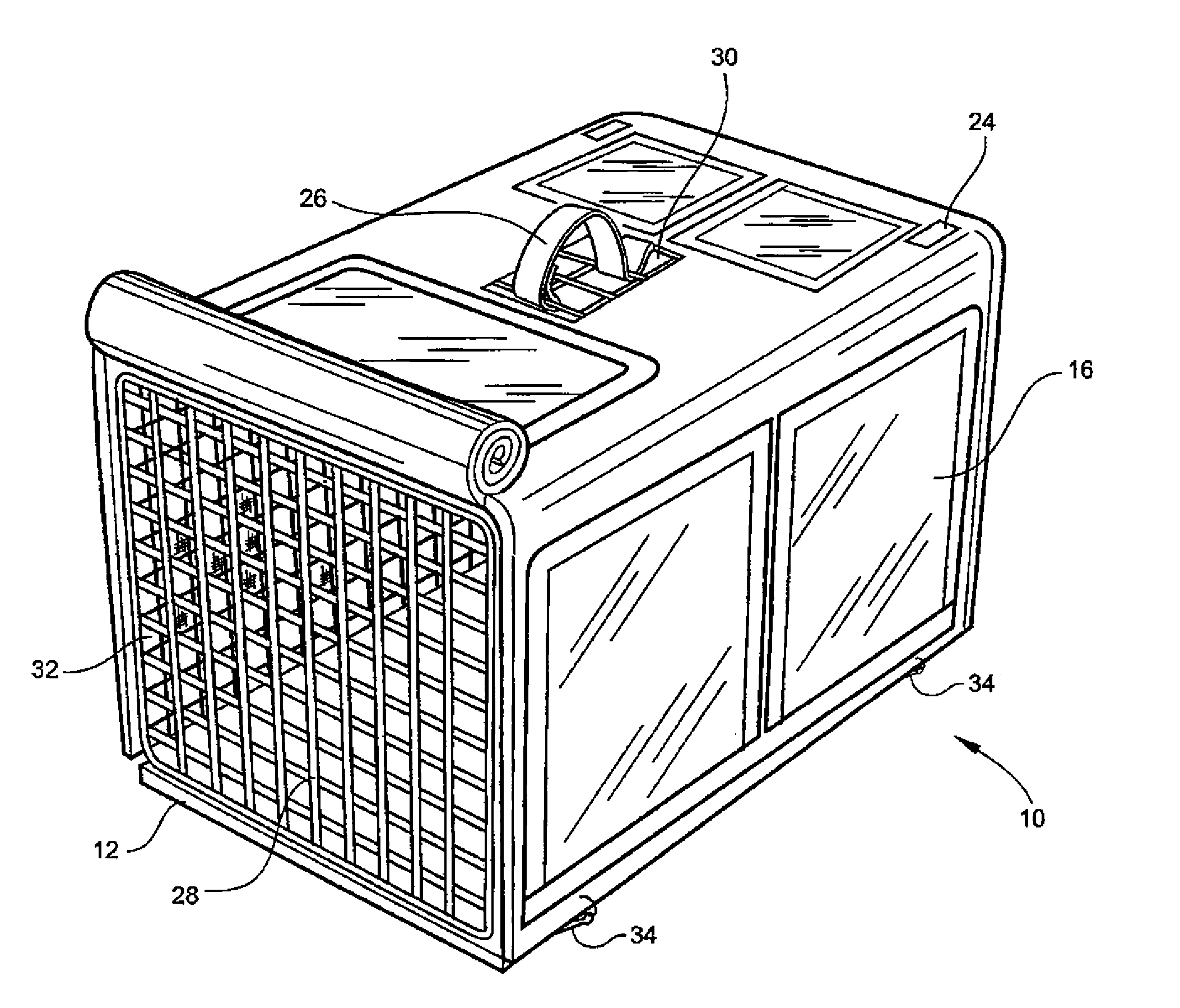 Cover for a pet carrier