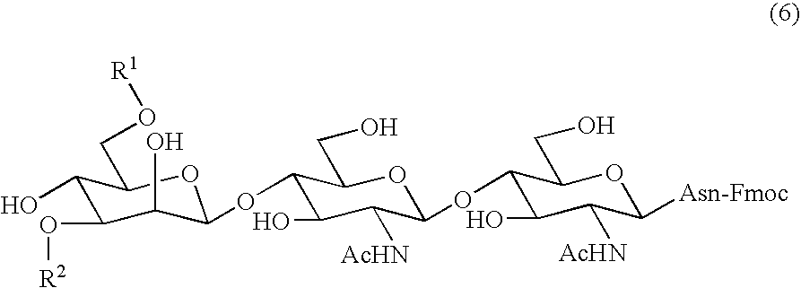 Process for producing sugar peptide having asparagine sugar chain and the sugar peptide