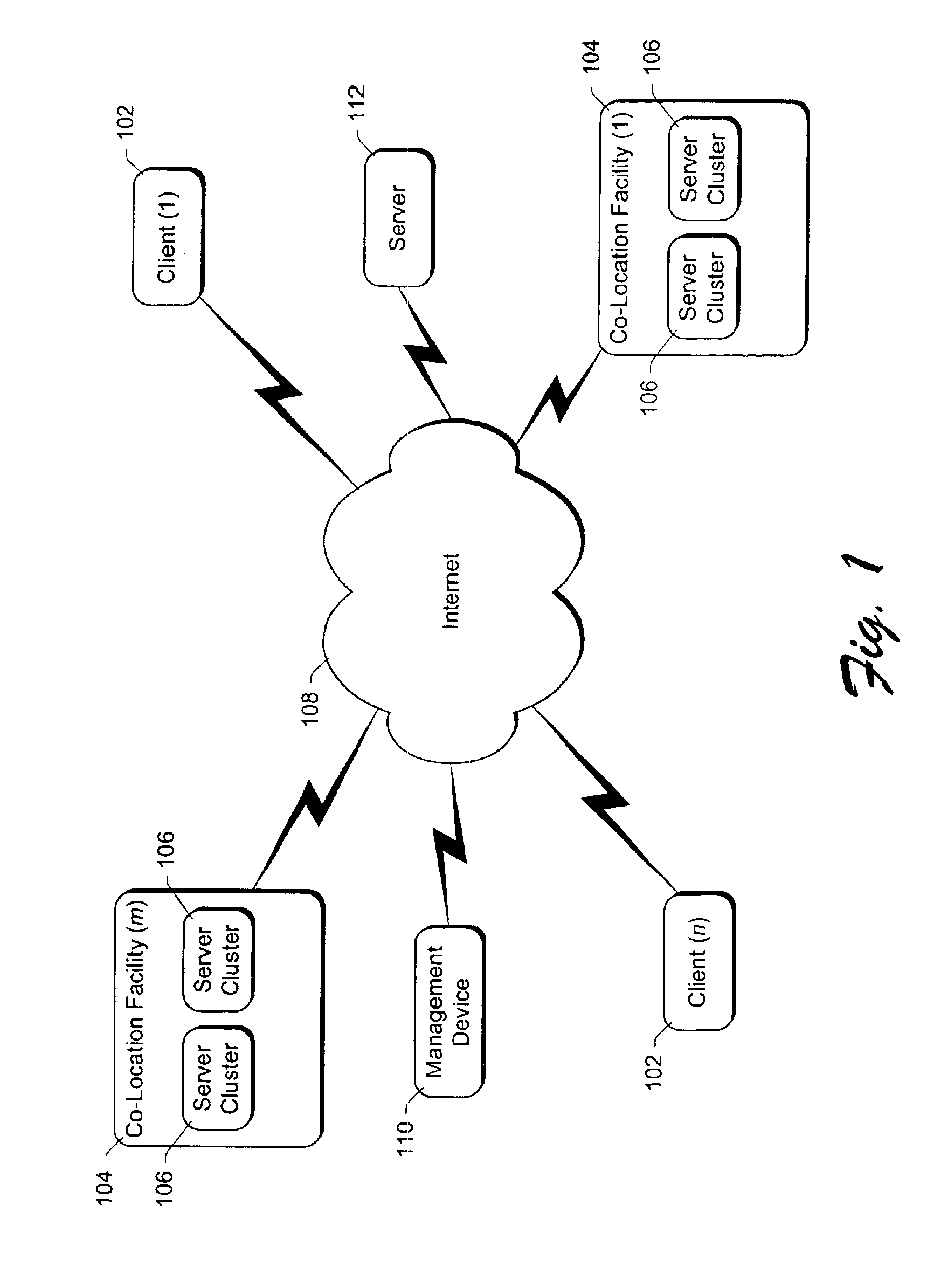 System and method for restricting data transfers and managing software components of distributed computers