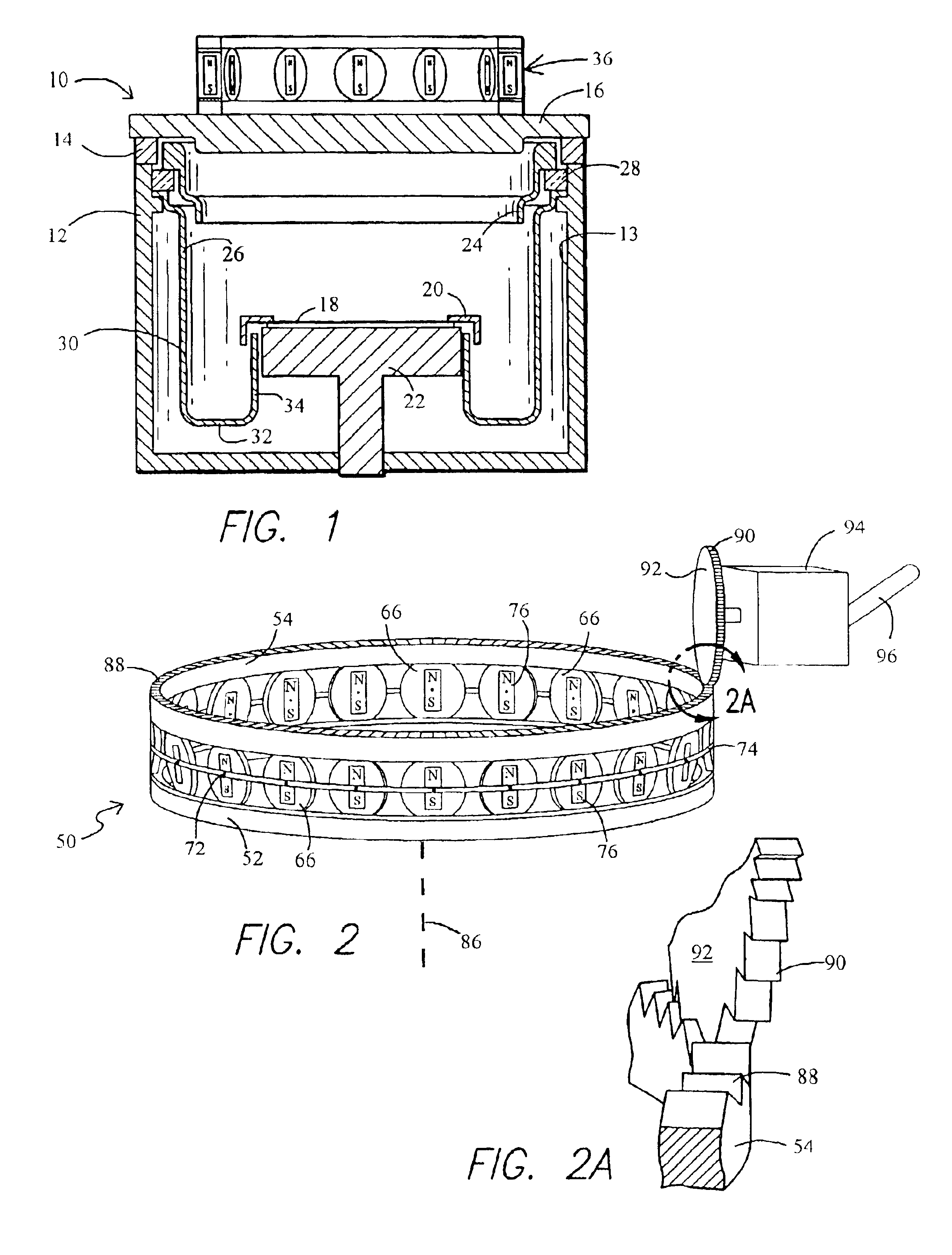 Variable field magnet apparatus