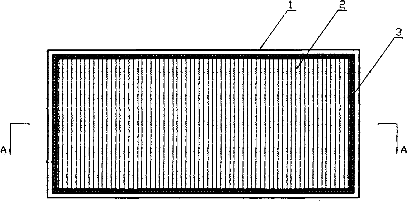 Multifunctional high-efficiency filter screen capable of cleaning and method for producing the same