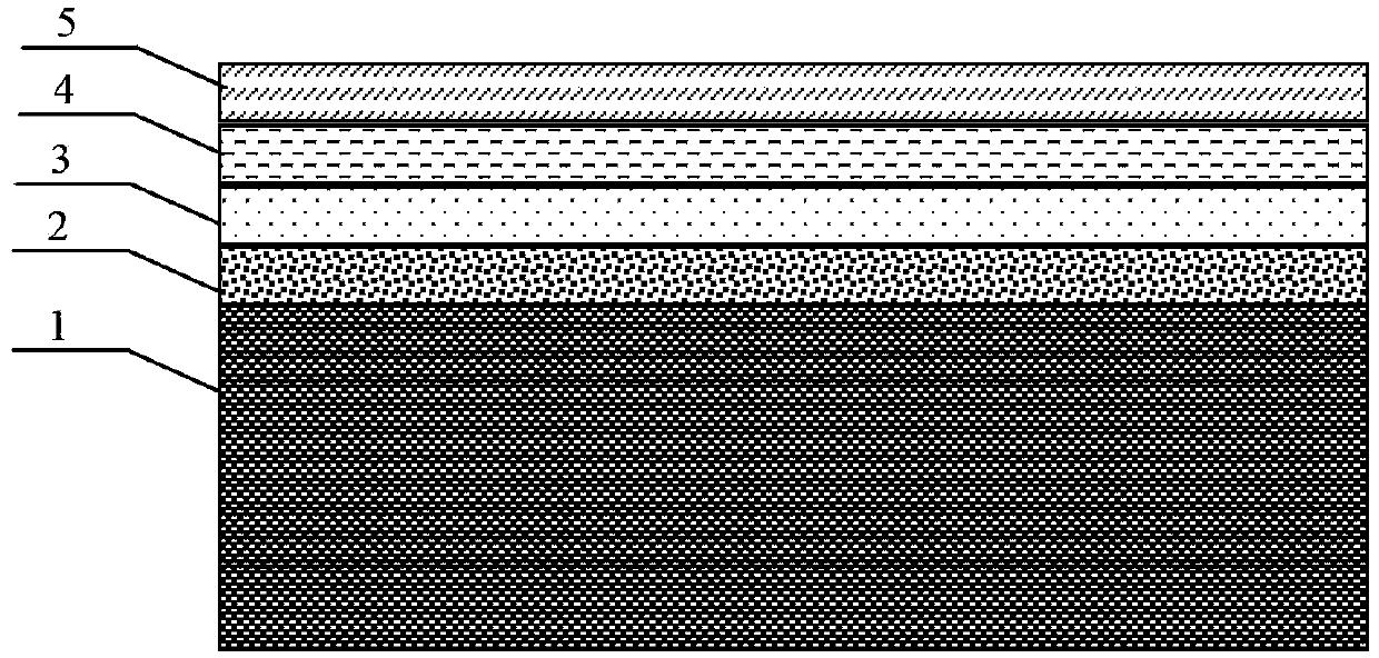 Solar selective absorption film system with adjustable color and preparation method thereof