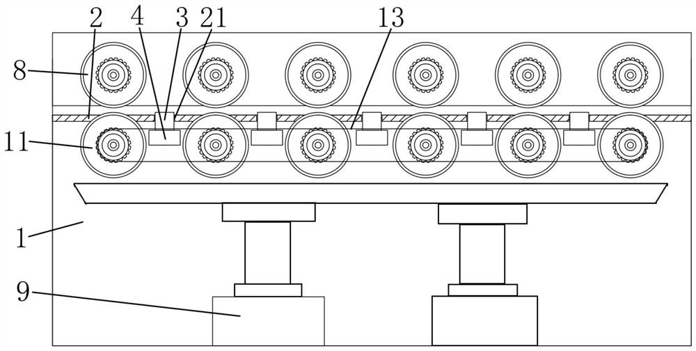 Method and device for treating drilling residues of printed circuit board