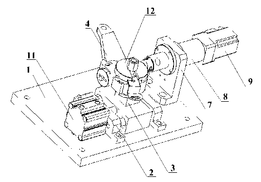 Regulating device for rear end cover of automotive automatic slack adjuster