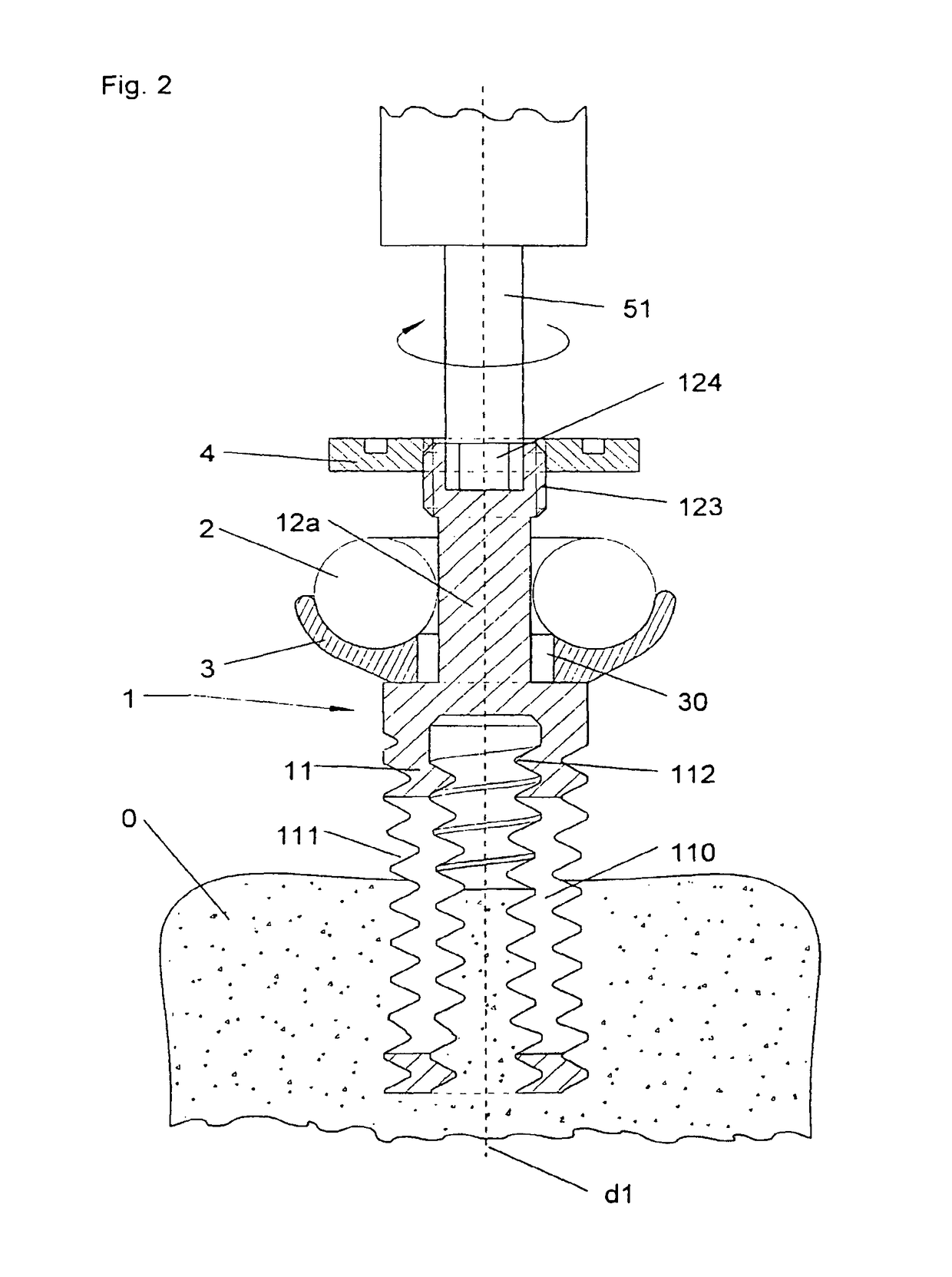 Plate for osteosynthesis device and method of preassembling such device