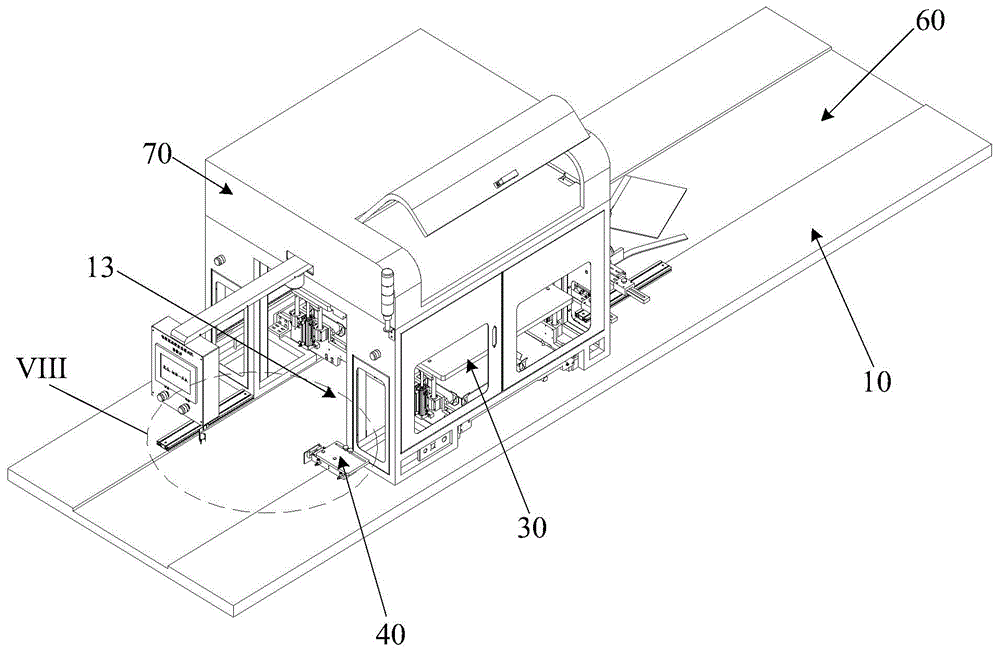 Automatic testing device of circuit board
