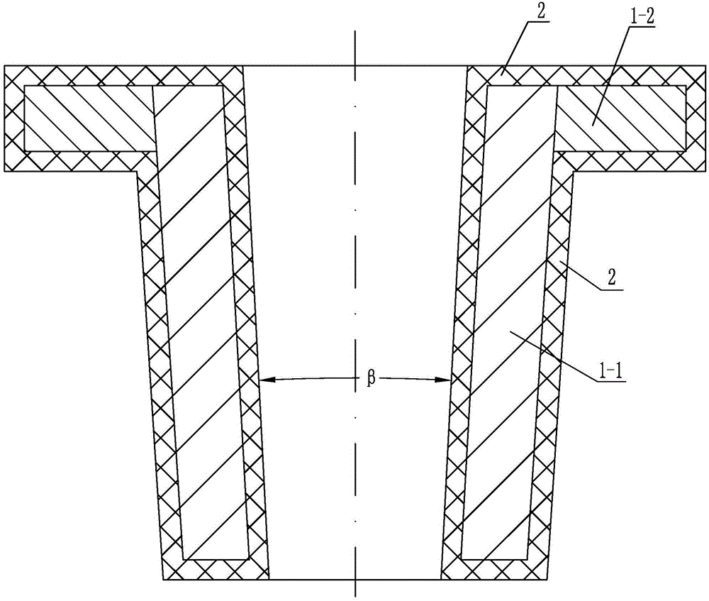 Bush with metal ceramic composite structure for flat-die biomass molding machine and growing method of aluminum oxide ceramic layer
