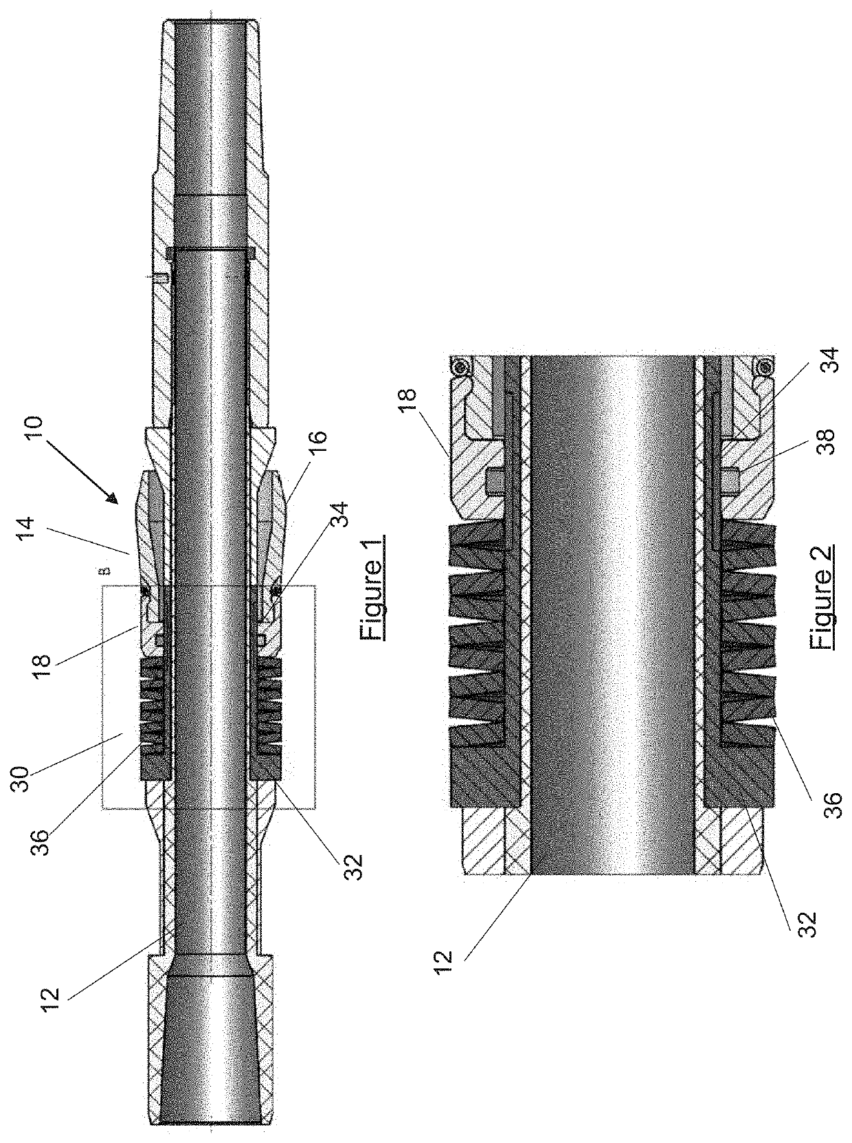 Downhole sealing apparatus and method