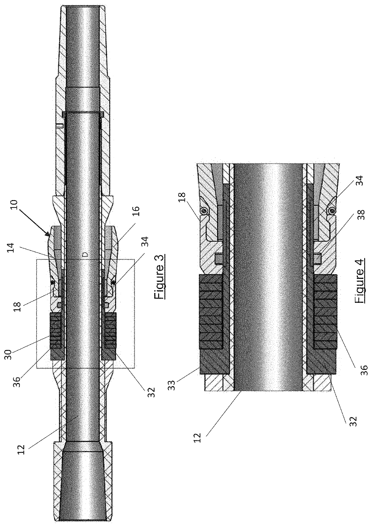 Downhole sealing apparatus and method
