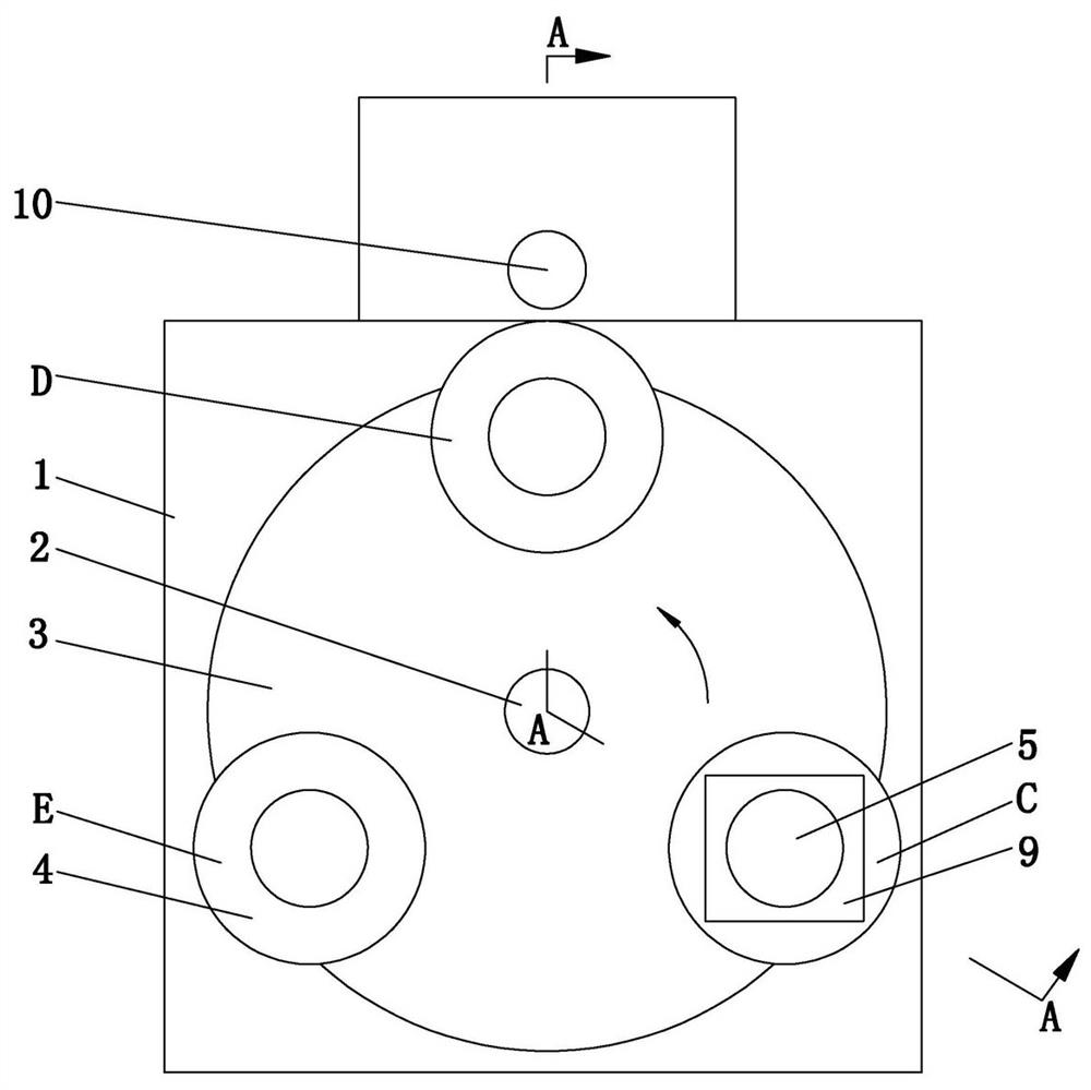 A device for collecting vomitus from patients with digestive tract tumors