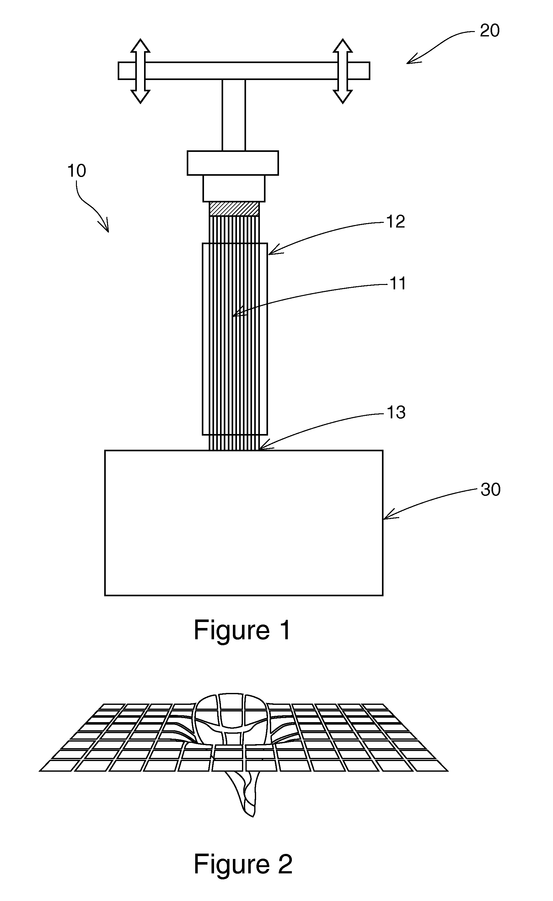 Method for assessment of force properties generated by the fiber tip