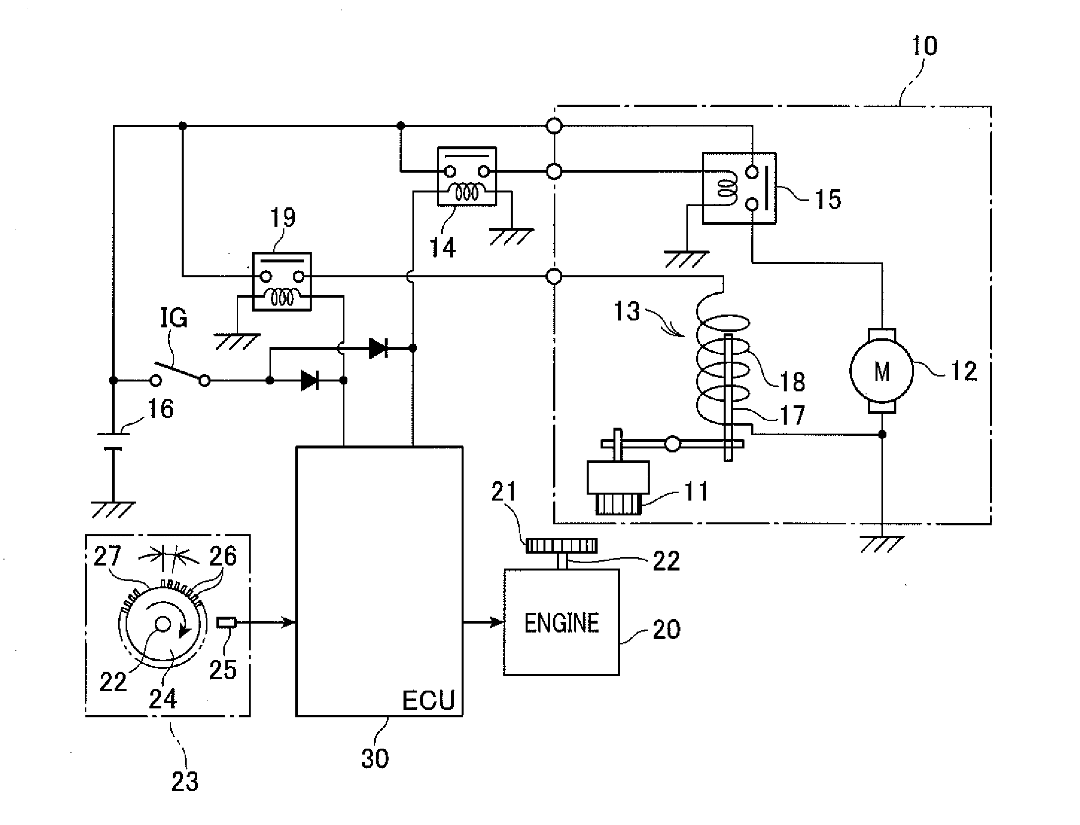 Engine control system designed to predict engine speed accurately