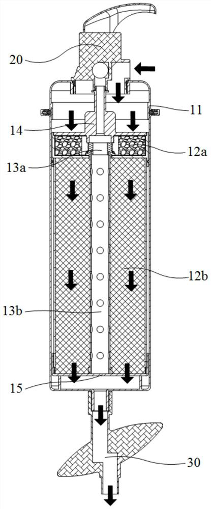Filter element and water purification system