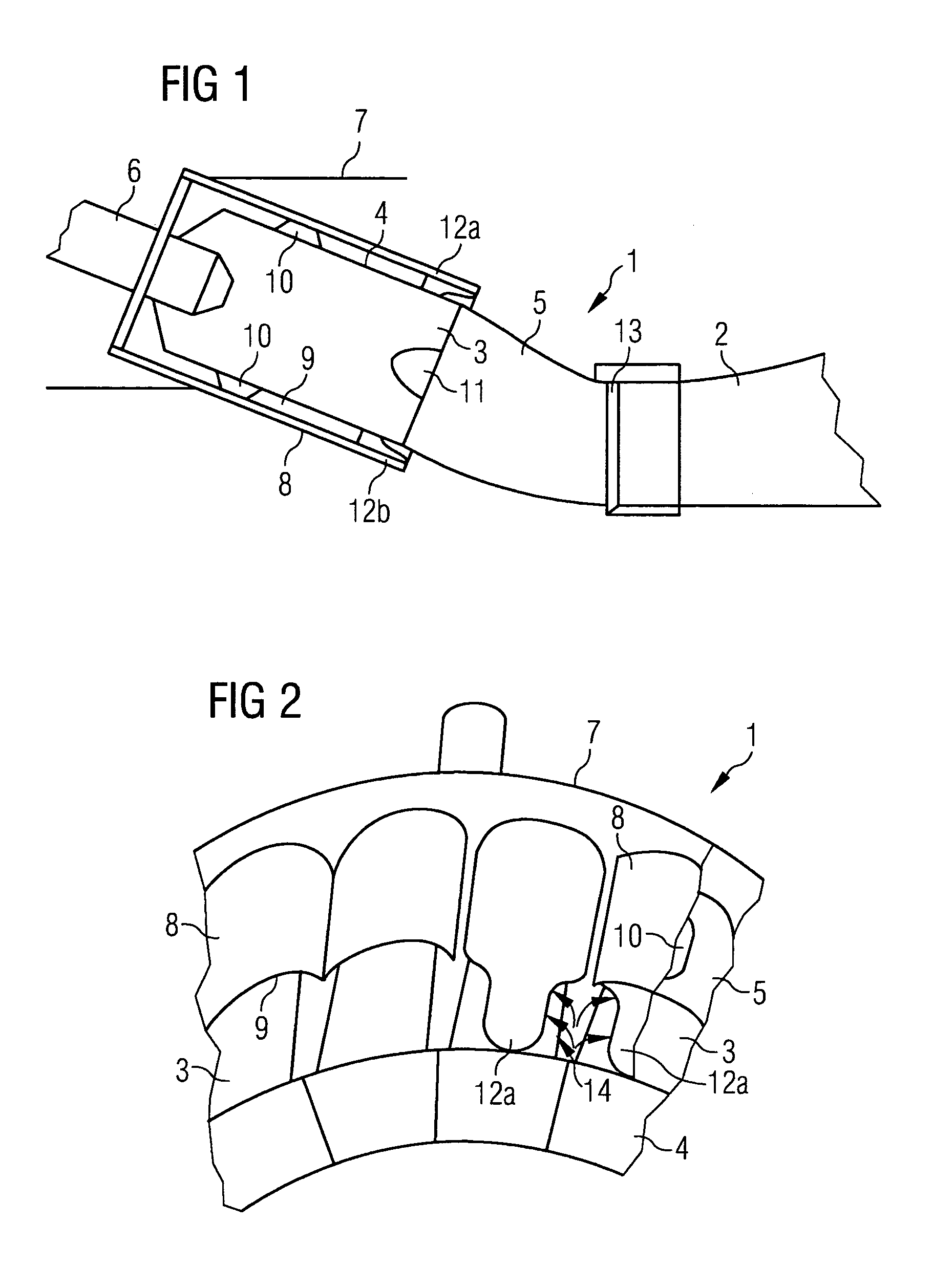 Collar for a combustion chamber of a gas turbine engine