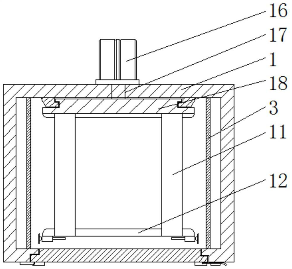 Drying and dewatering device for little fish