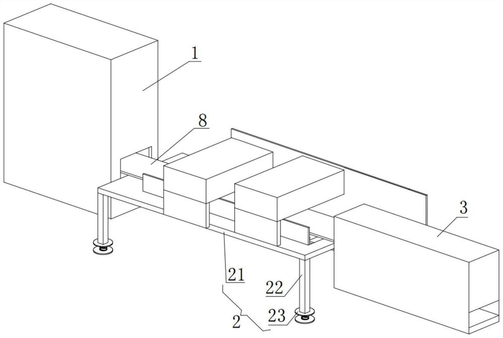 Device and method for preparing glass fiber fabric reinforced PPS (polyphenylene sulfide) composite material laminate