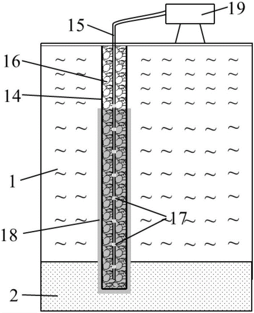 A method of treating soft soil foundation with bagged slurry-solid gravel pile combined with vacuum preloading