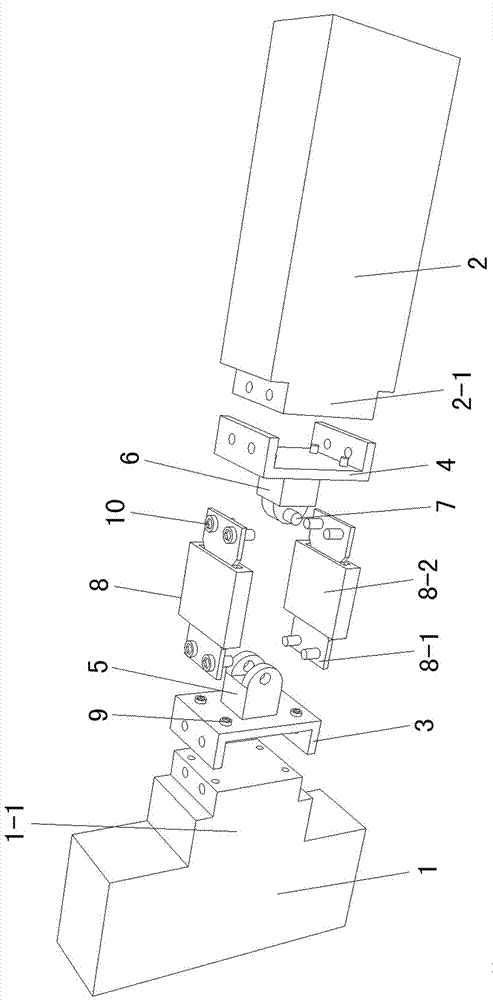 Fabricated RC structure beam-column connection joint convenient to maintain rapidly after earthquake