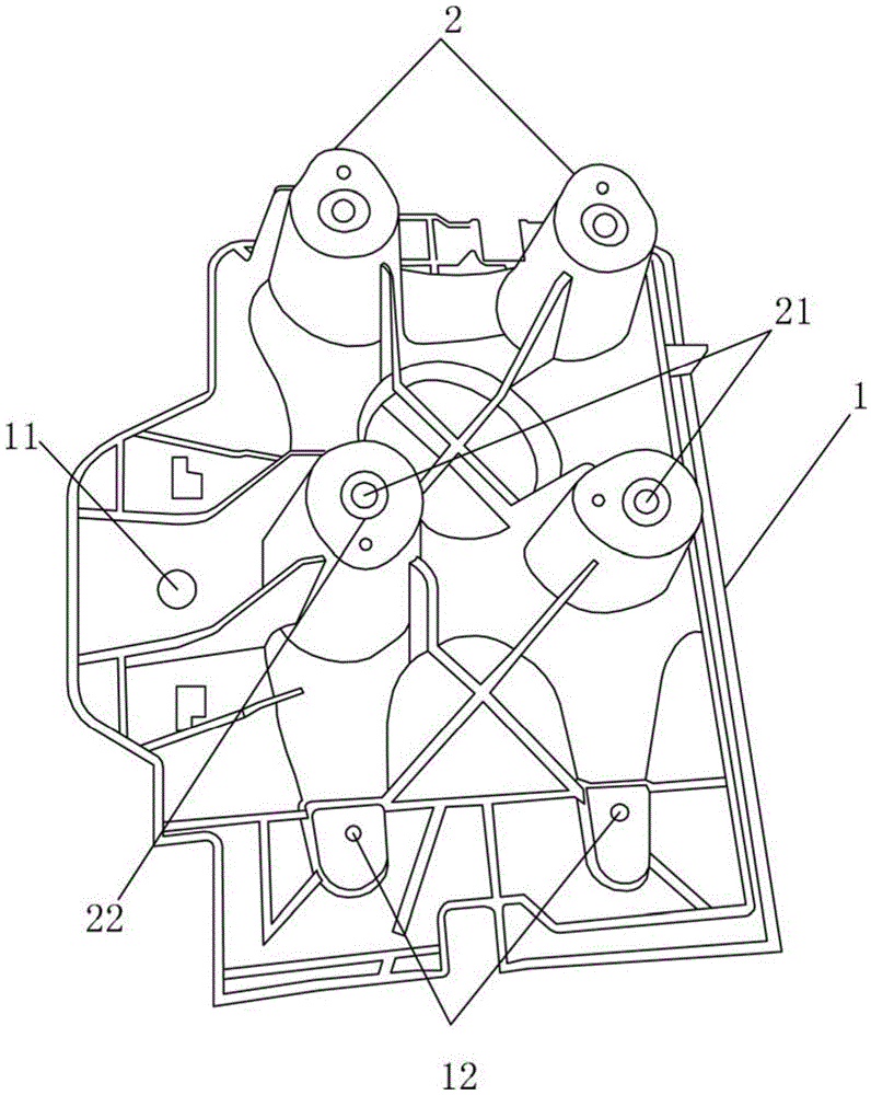 Fuel tank support for vehicle