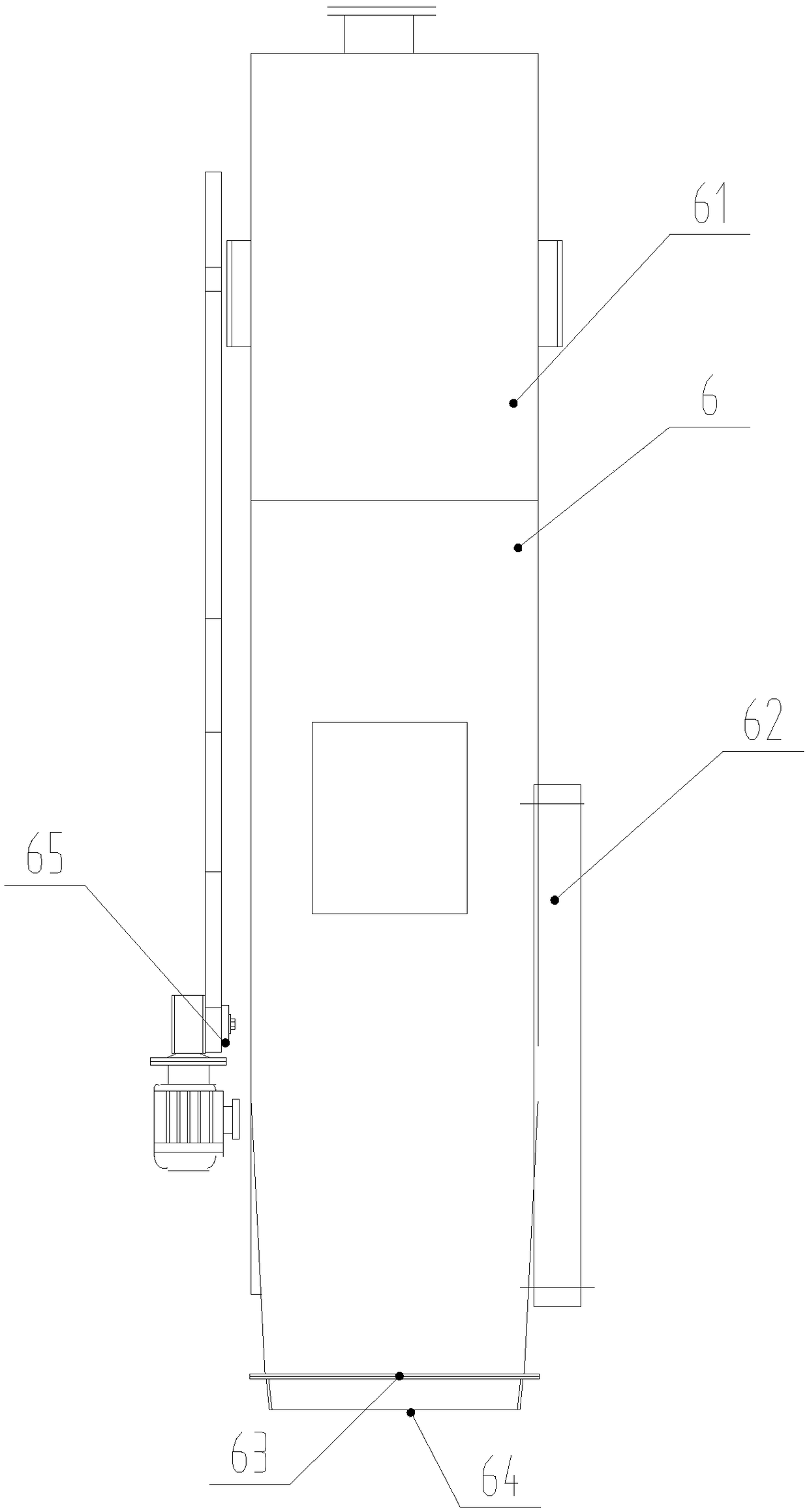 Ultrasonic countercurrent blueberry anthocyanin extraction unit