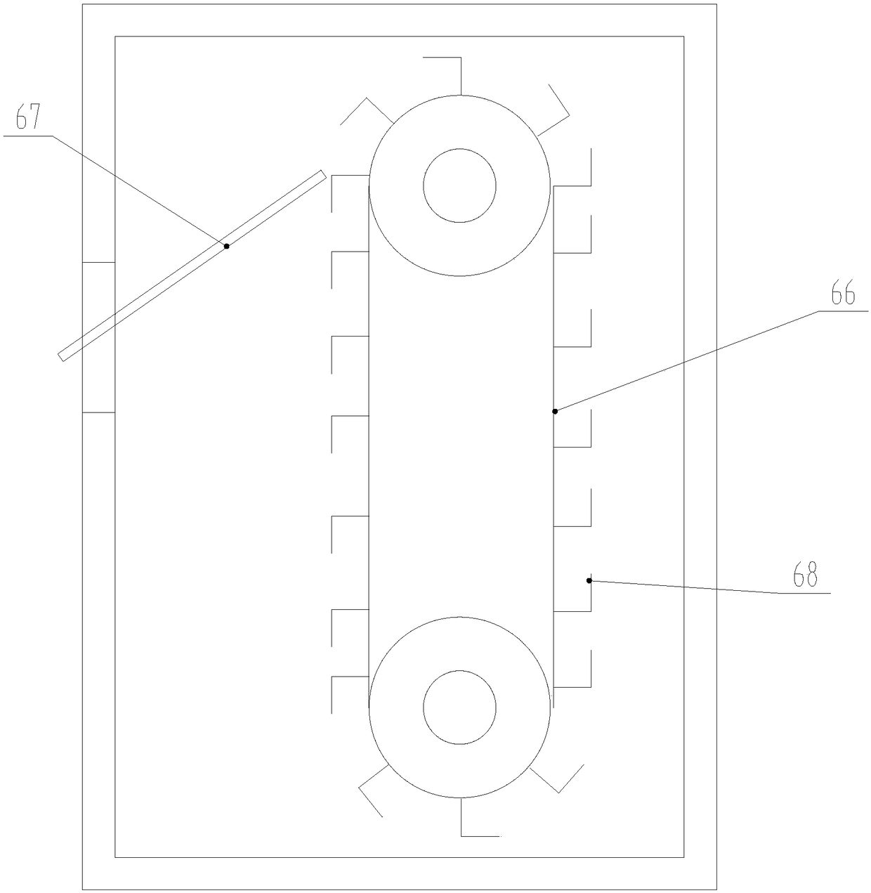 Ultrasonic countercurrent blueberry anthocyanin extraction unit