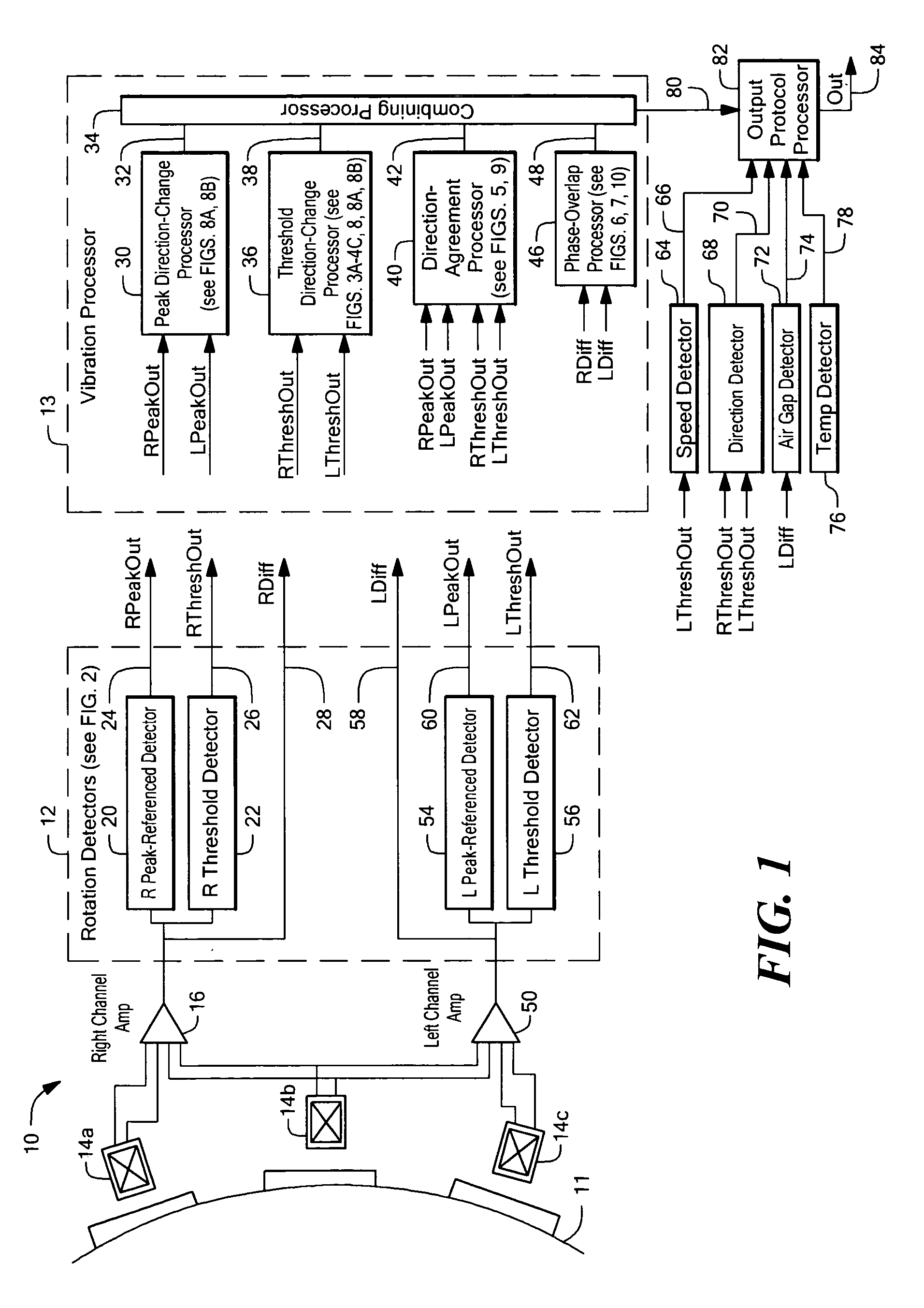 Methods and apparatus for vibration detection