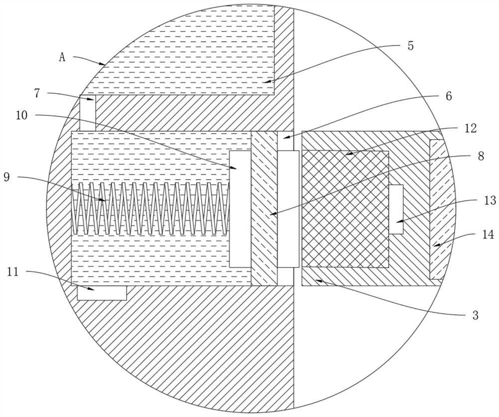 An anti-fatigue power connection structure for lifting charging pile