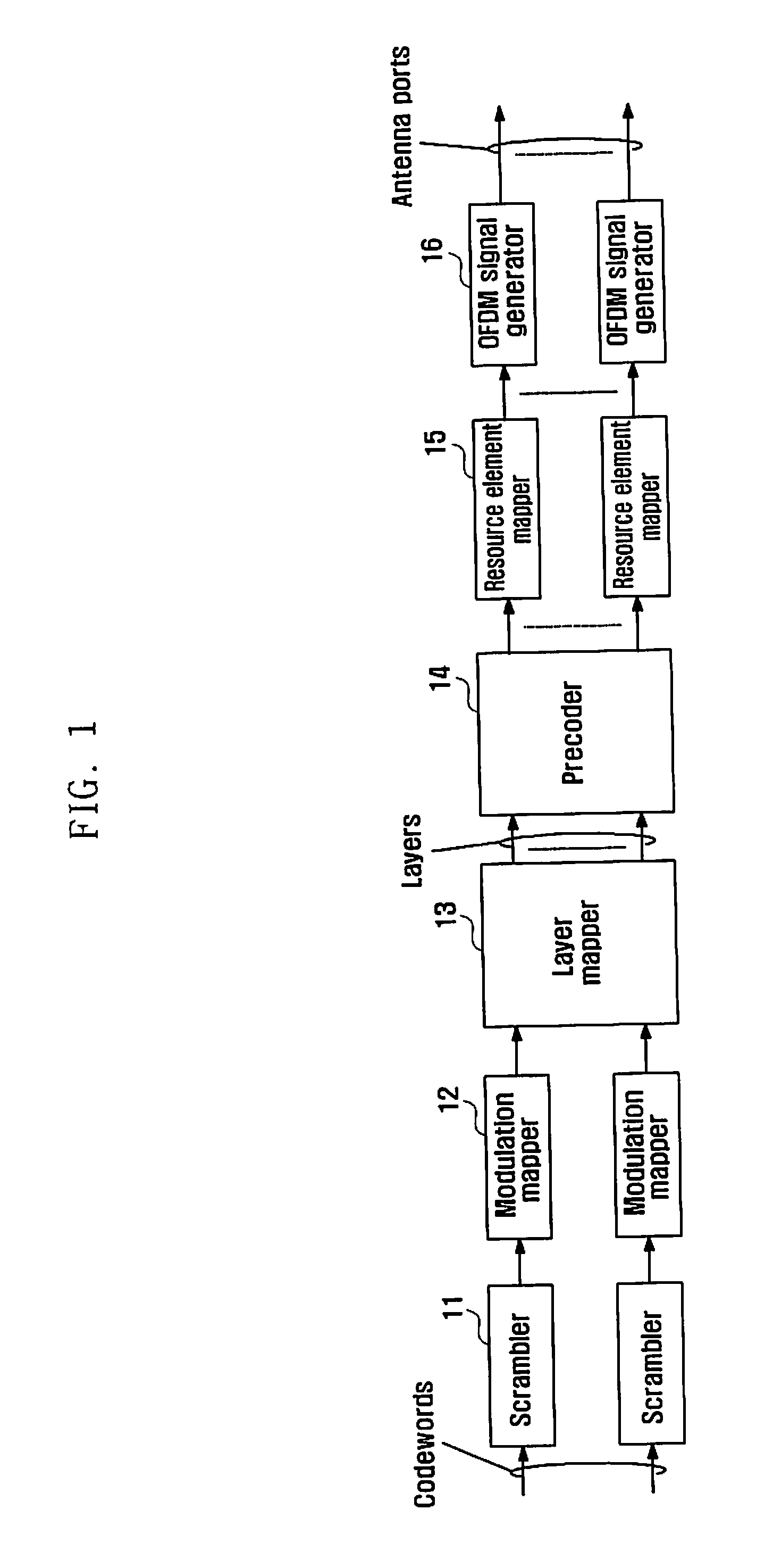 Method and apparatus for transmitting/receiving csi-rs in massive MIMO system operating in fdd mode