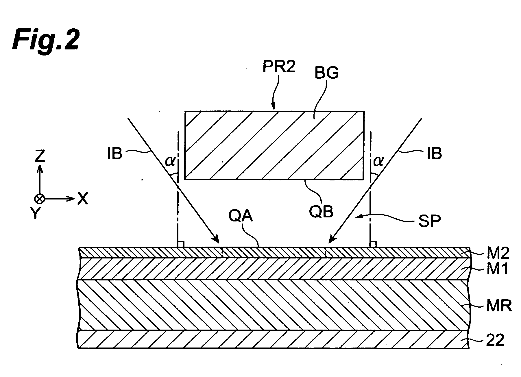 Method of etching magnetoresistive film by using a plurality of metal hard masks