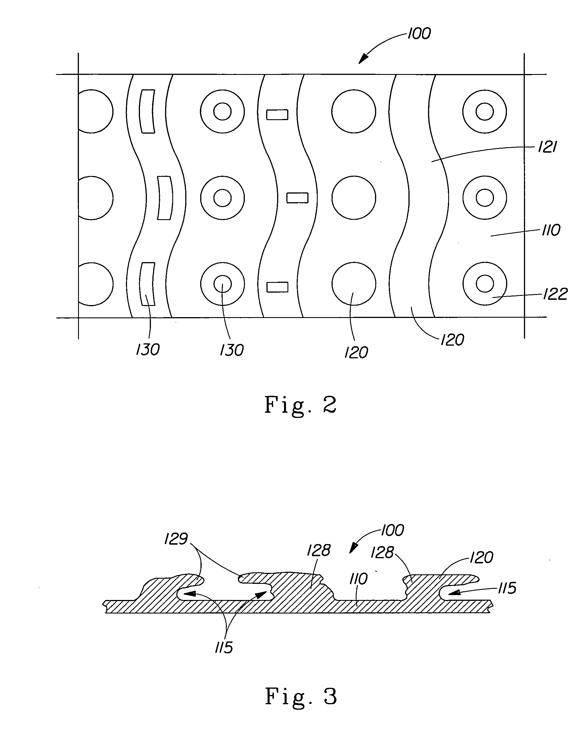 Process for making a flexible structure comprising starch filaments