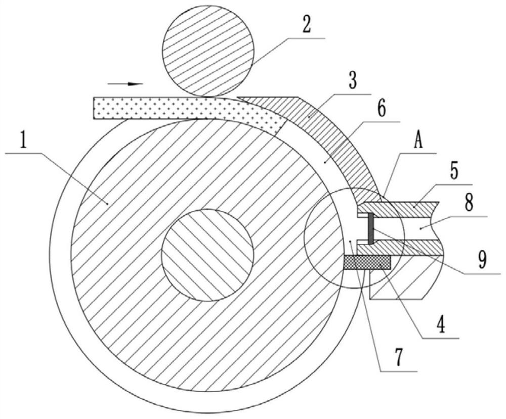 Continuous extrusion method for copper profile with super-large ...