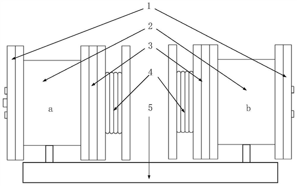 A device for installing an optical probe under high temperature and vibration conditions