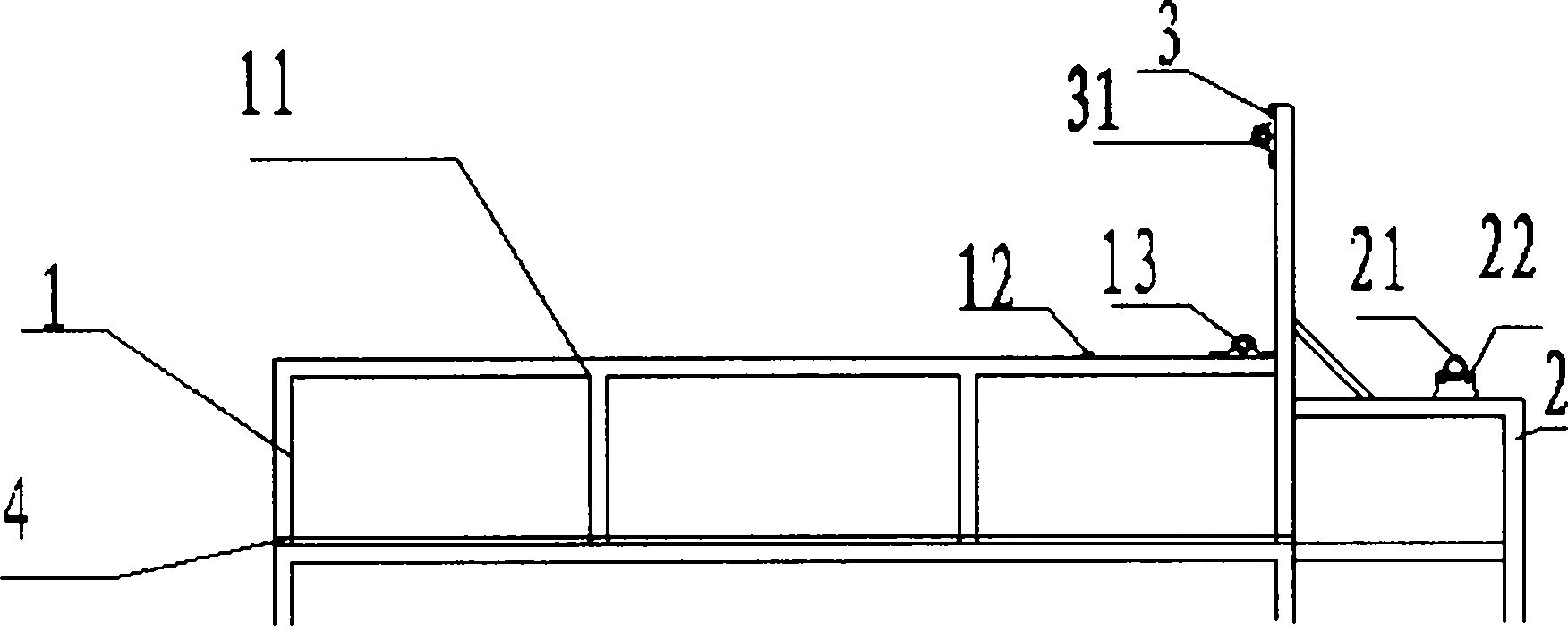 Manual cutting operating platform