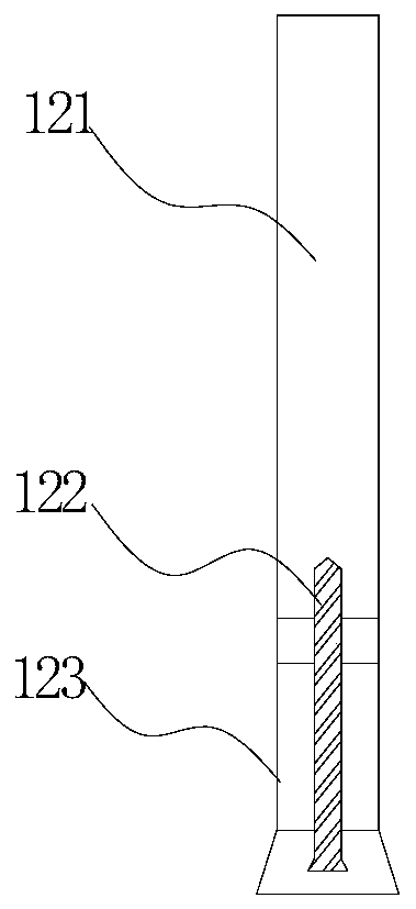 An adsorption rod, a vacuum lamination device and a control method for the vacuum lamination device