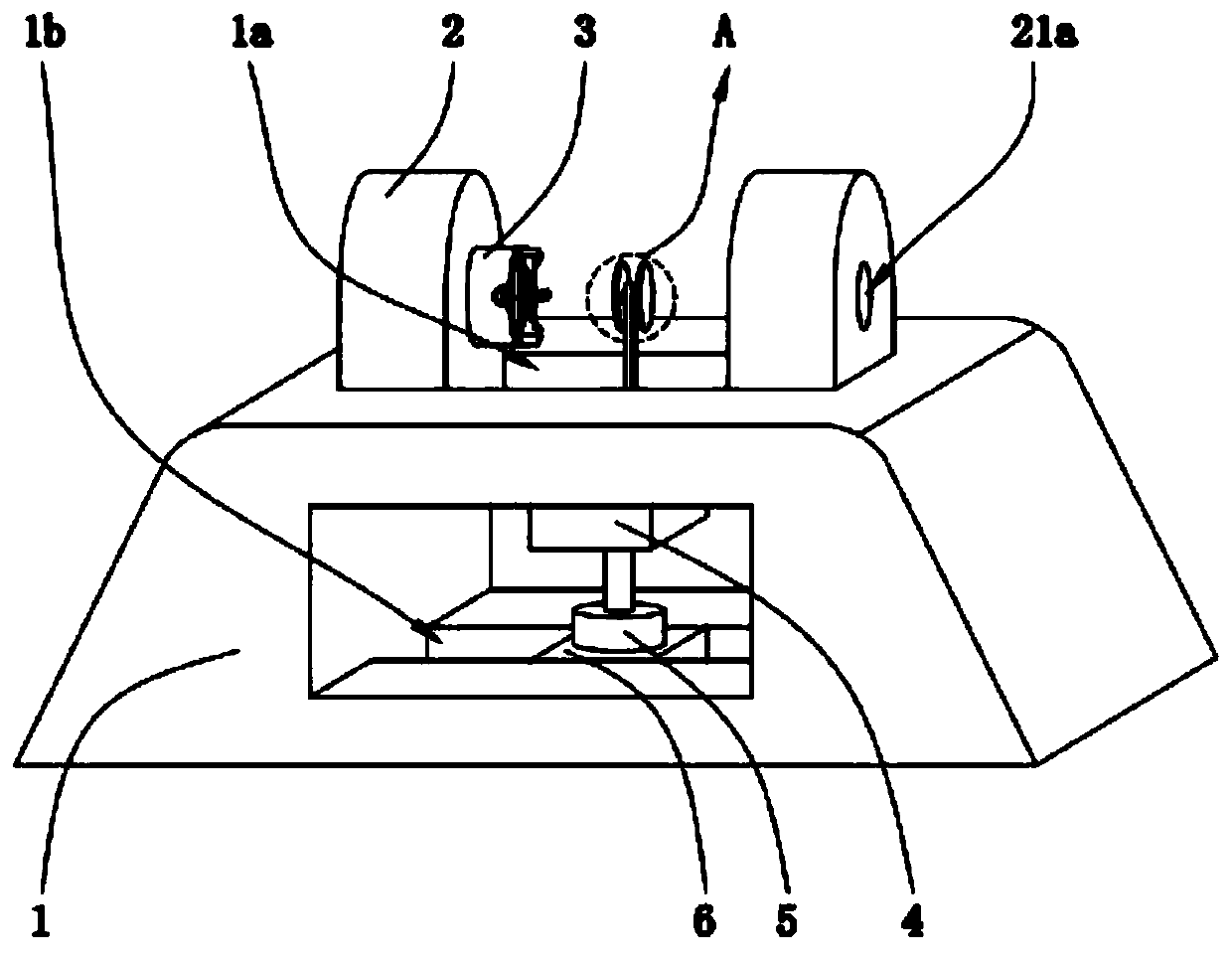 A pipe fitting welding device