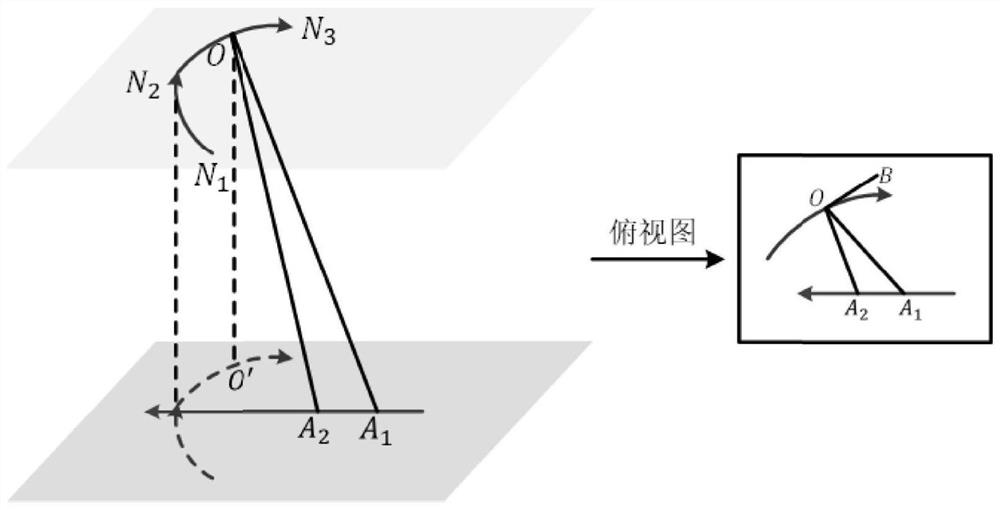 Method for tracking rapid moving target by fixed-wing unmanned aerial vehicle based on pan-tilt-zoom camera