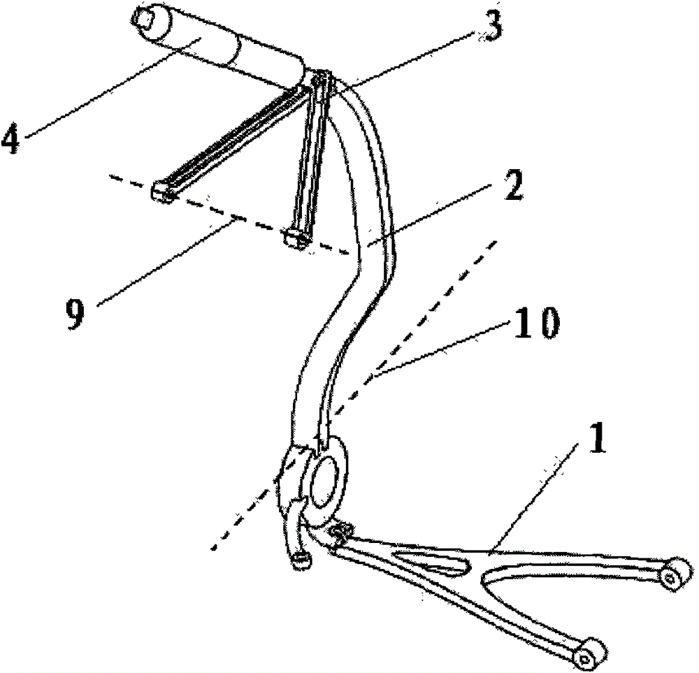 A car independent suspension system