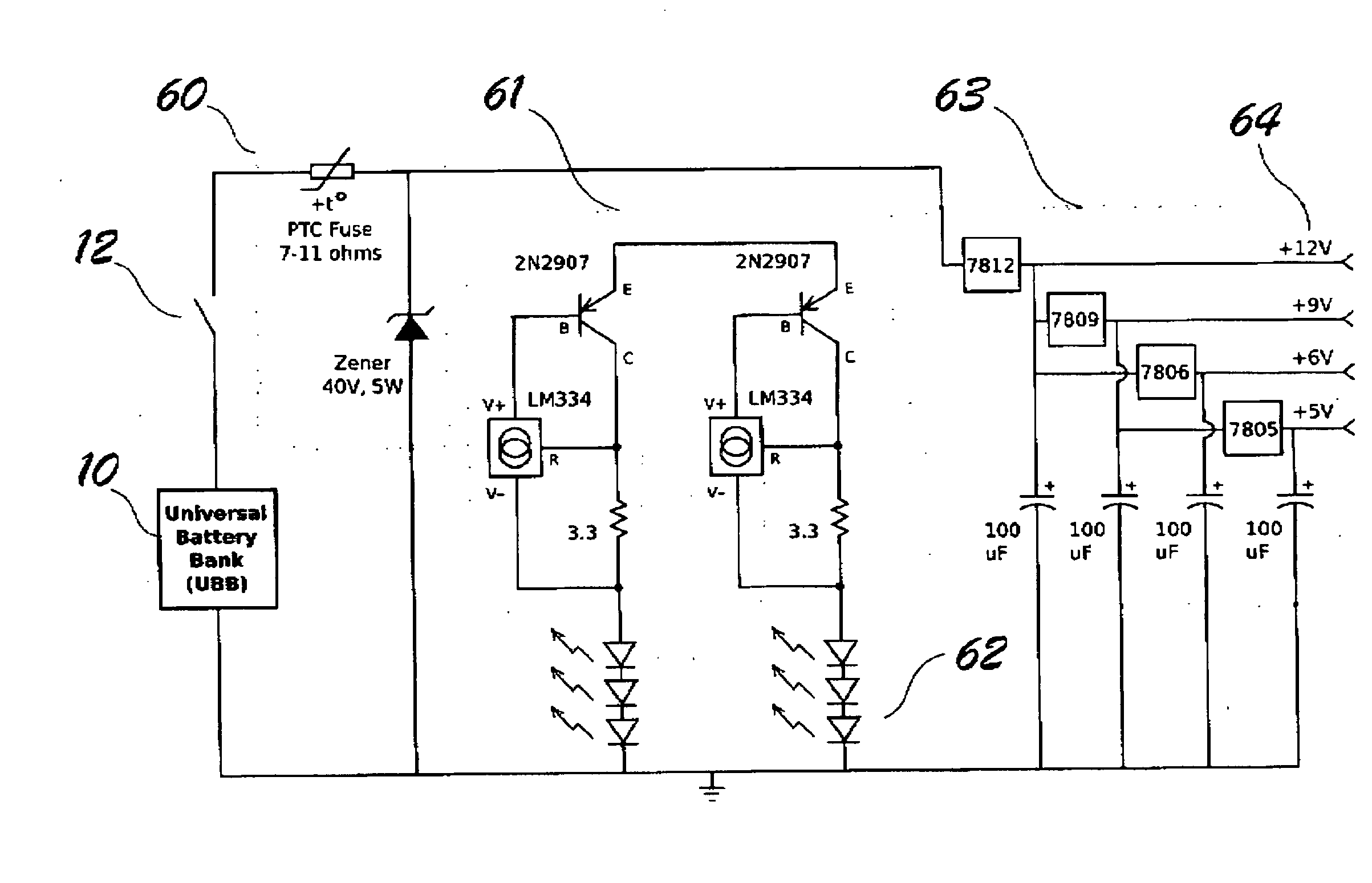 Method and Apparatus for Extending Service Life of a Battery Source