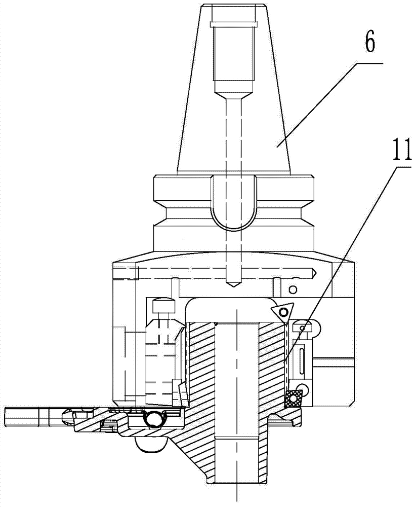 Processing method of pump cover of variable variable oil pump