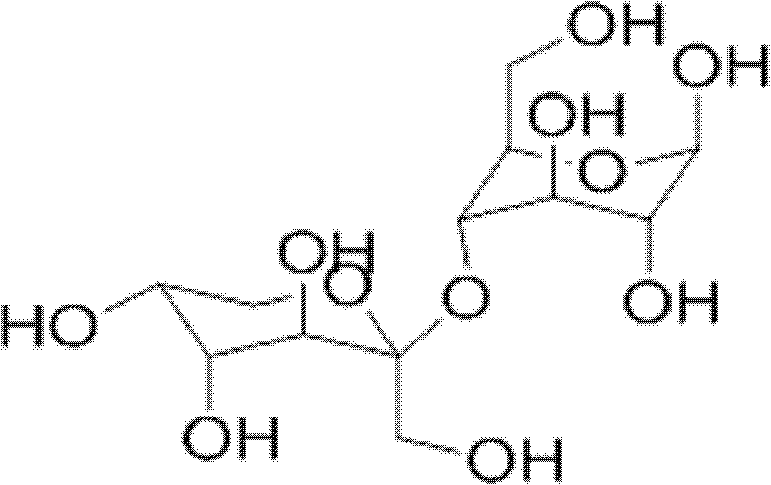 Disaccharide compound and separation and purification method thereof