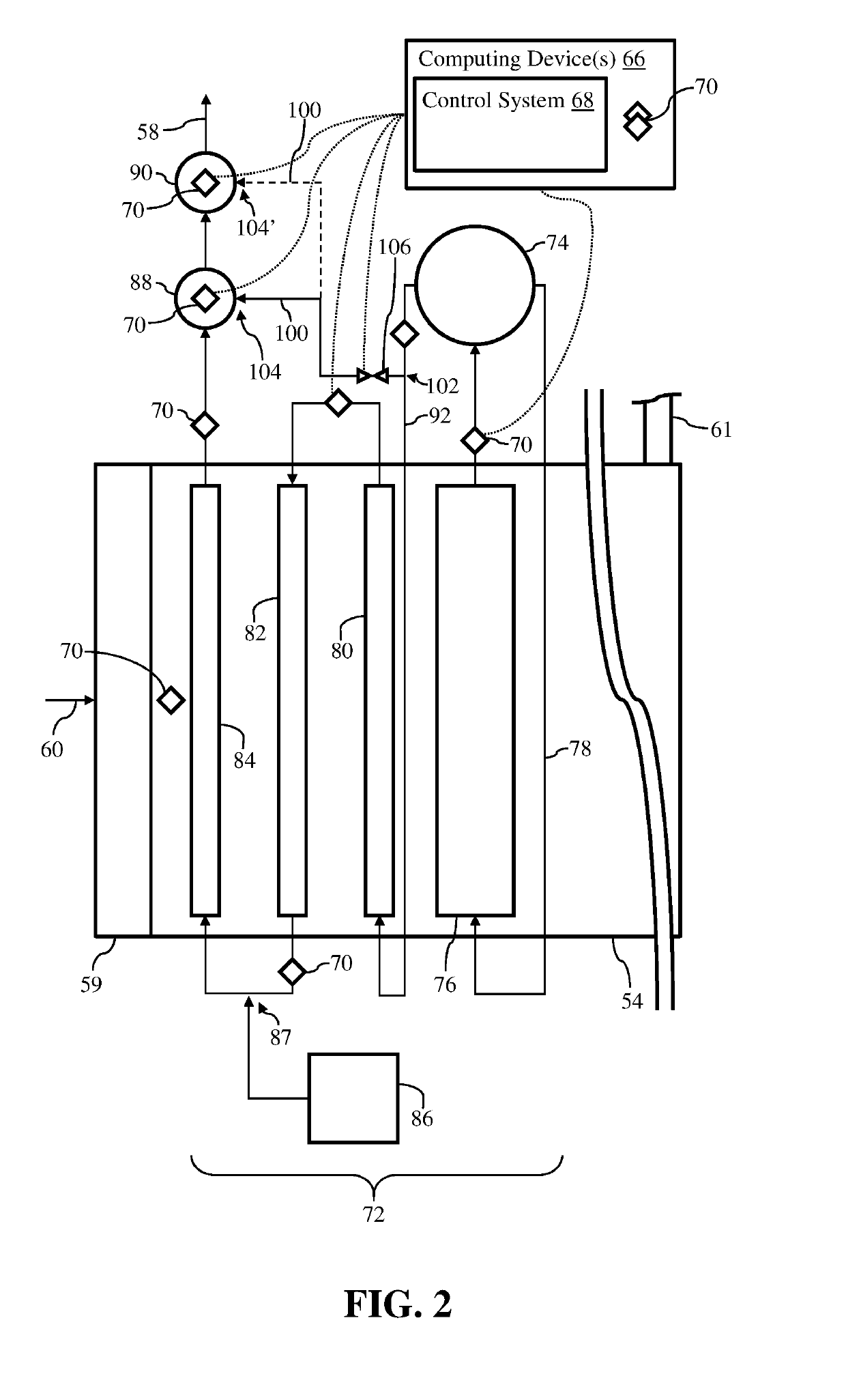 Bypass conduits for reducing thermal fatigue and stress in heat recovery steam generators of combined cycle power plant systems