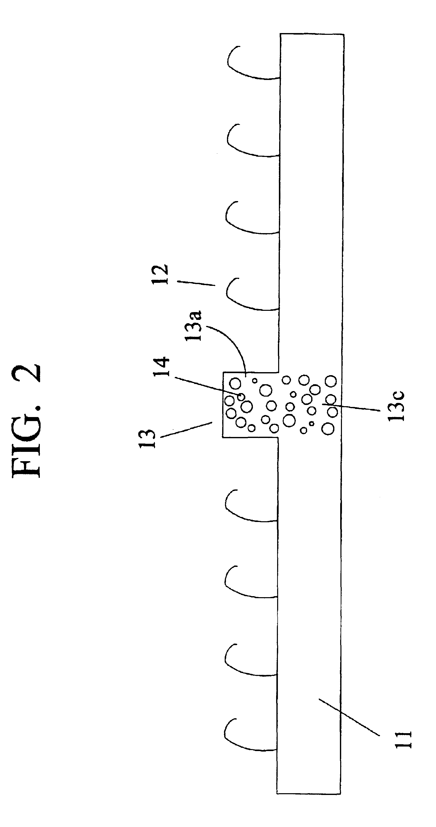 Fastener strip with discrete magnetically attractable area, and method and apparatus of making same