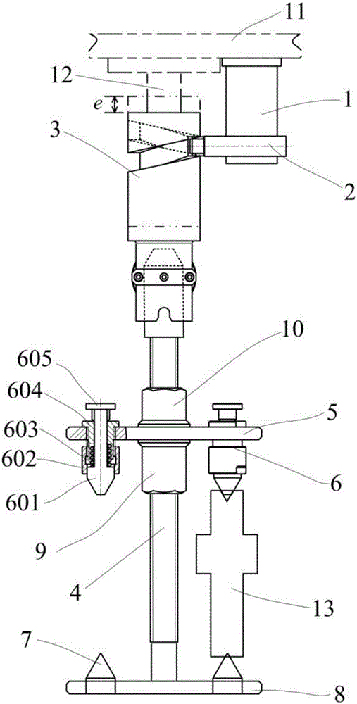 Oil pump gear shaft spiral flow type barrel finishing jig device and method
