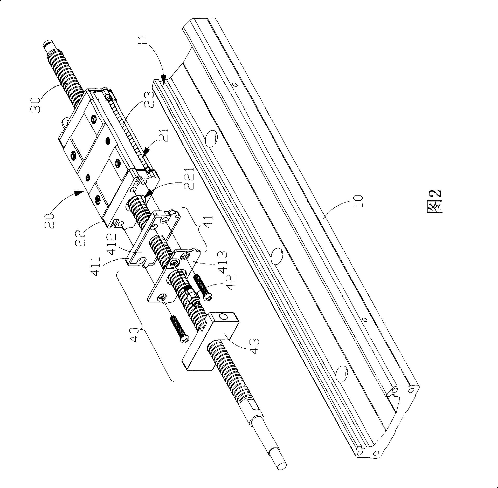 Linear transmission module possessing self-lubricating unit