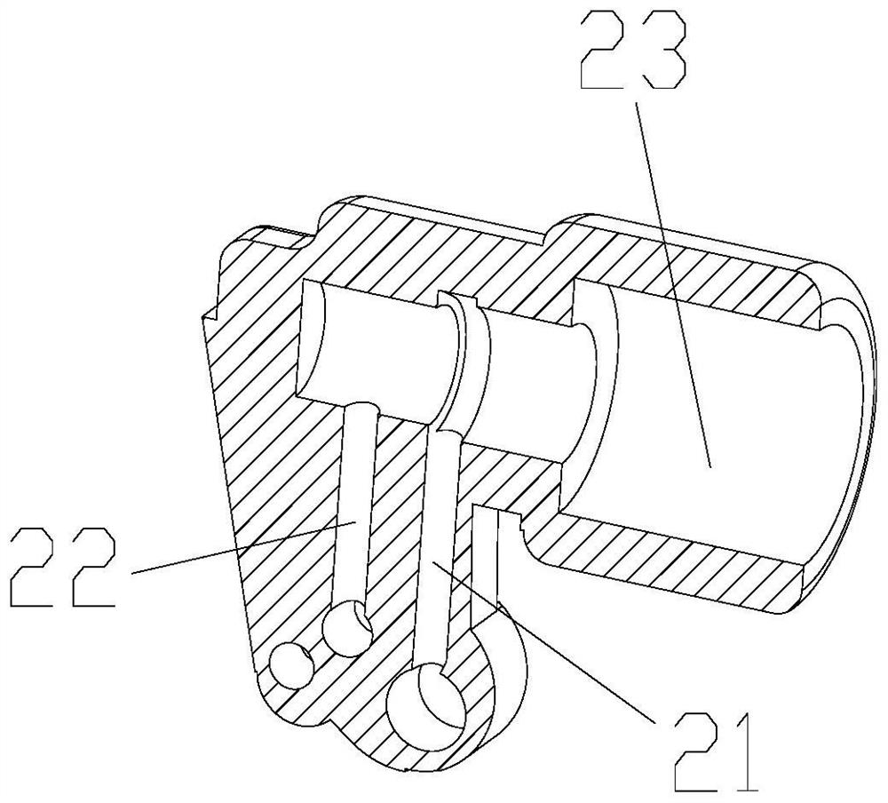 Intelligent fuel oil supply device for aviation turbine engine