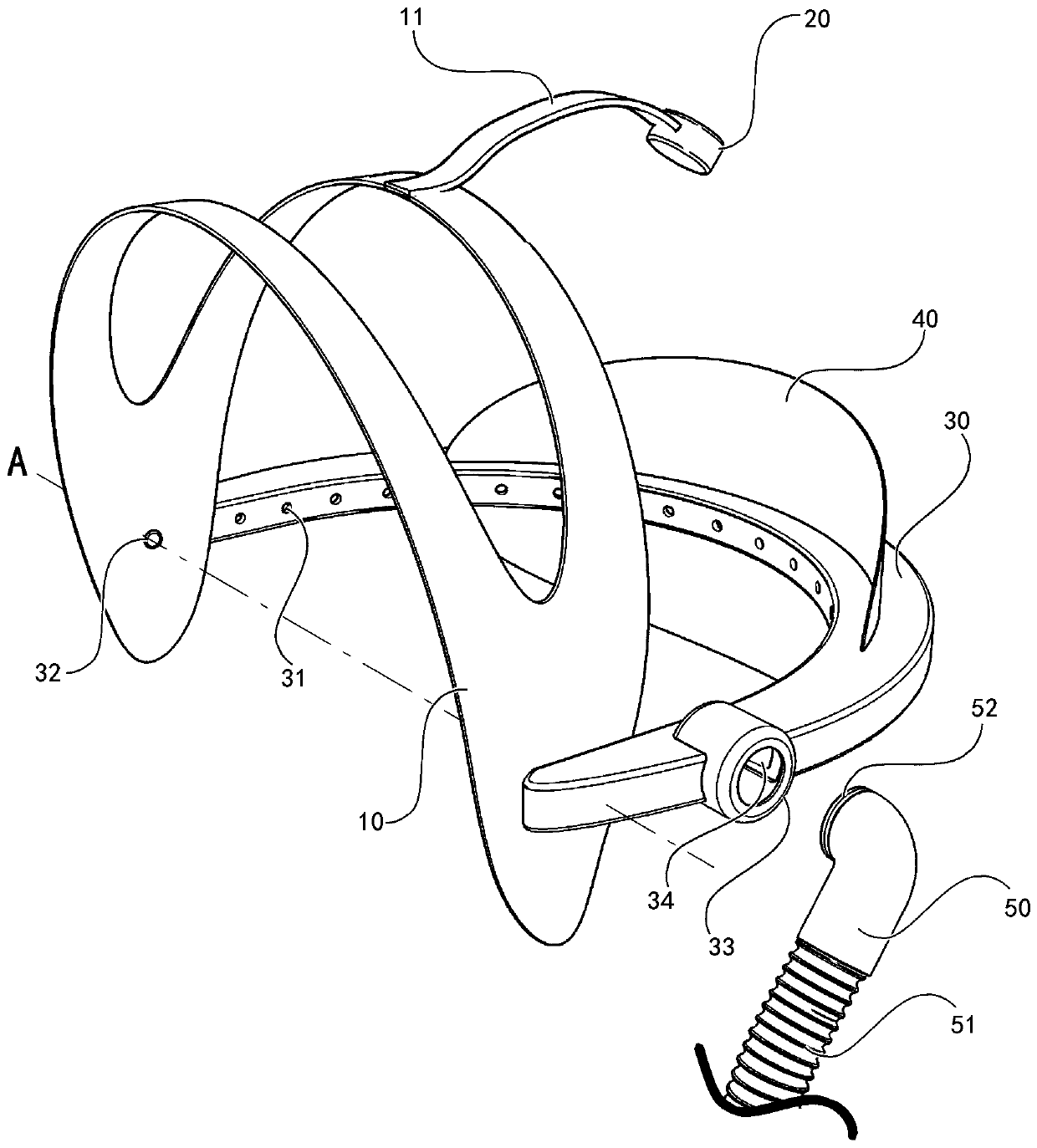 Non-contact face close-range air supply and exhaust device capable of preventing novel coronavirus pneumonia virus propagation