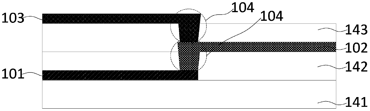 A kind of array substrate and display panel